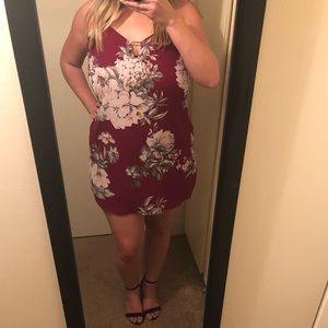 Socialite floral dress